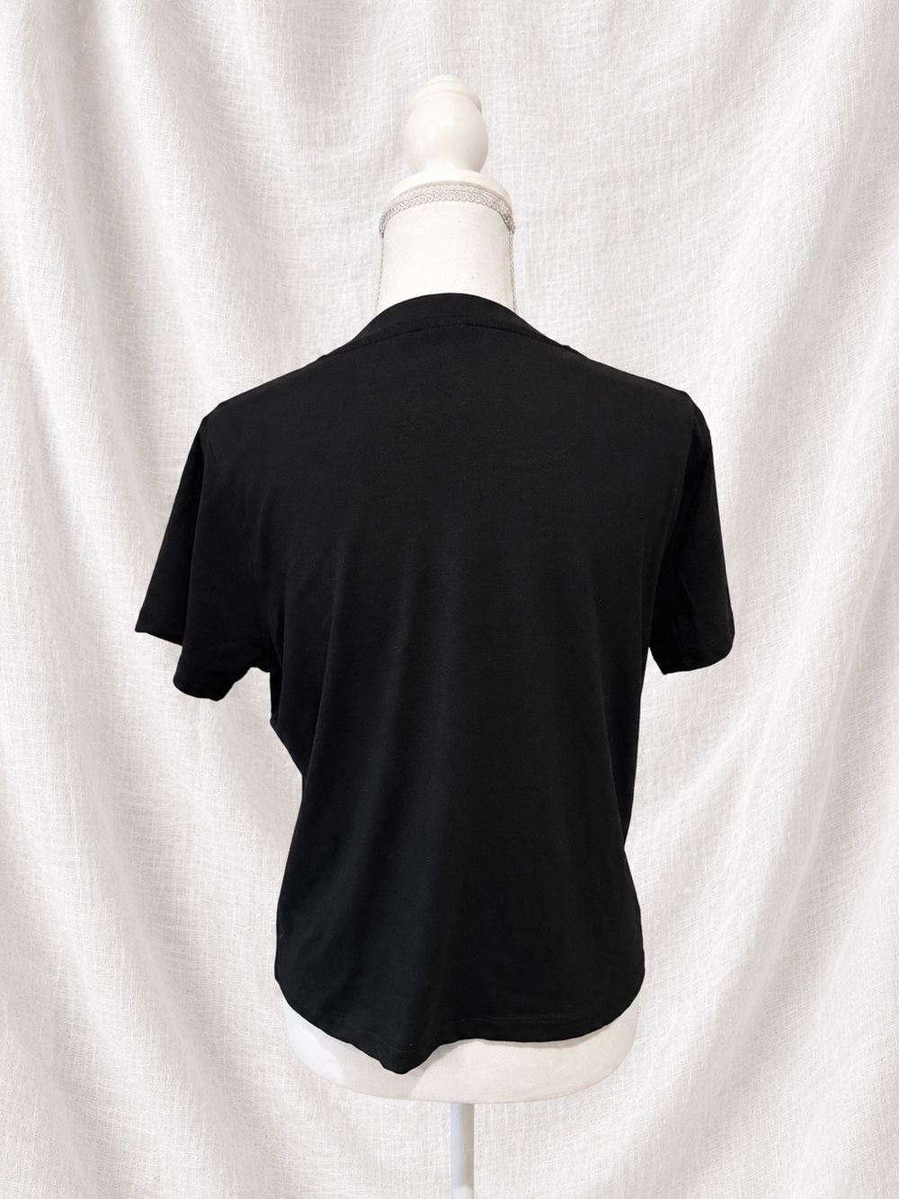 Hello Kitty Black Tee with Pink Bow and Blue Outfit - Picture 2 of 2
